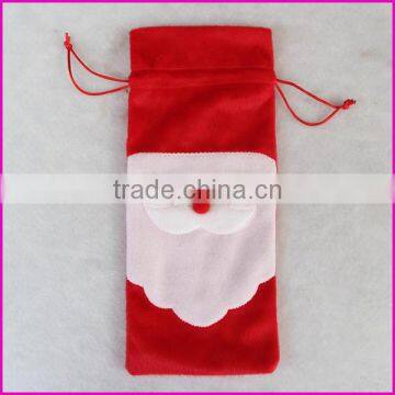 New Christmas Decorations Red Wine Bottle Cover Bags Xmas Santa Claus Christmas Table Dinner Decoration Ornaments Home Ornament photo-3