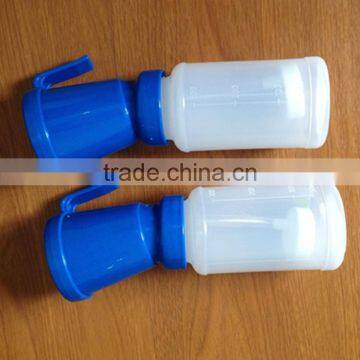 300ml Plastic Return Teat Dipper Cup for Cow