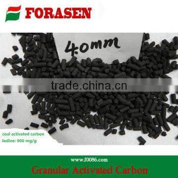 4 mm pelletized coal activated carbon for water treatment