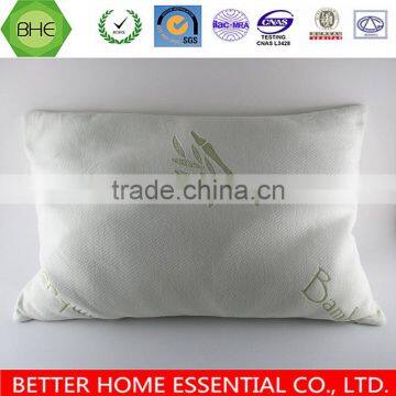 Polyurethane Hotel Memory Foam Bamboo Pillow for Silent Night