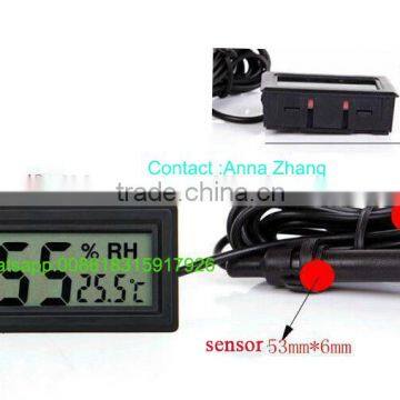 portable temperature and humidity meter Led display, factory supplier Jifeng brand,CE