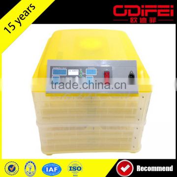 Newest mini automatic brooder for poultry with CE approved 96 eggs