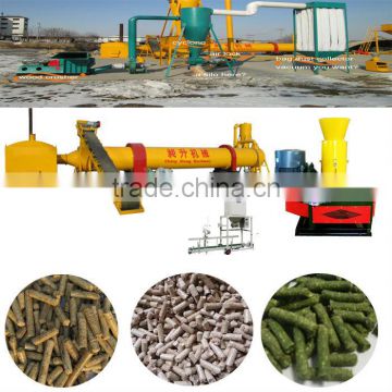 complete manure fertilizer pellet making plant