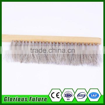 Wholesale Price Househair Wooden Handle Double Row Bee Brush Horsehair