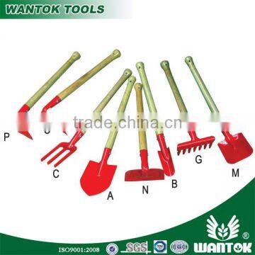 G537 long wooden handle garden tool set