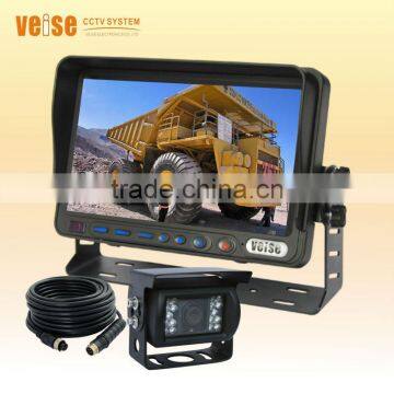 Mining machine camera system for rigid dump trucks, hydraulic mining shovels, draglines, underground loaders safety vision