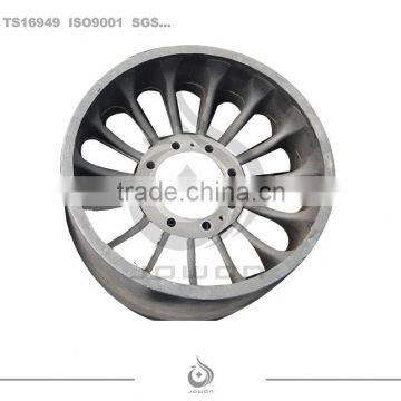 Round Wheel Sand Cast Cast Iron photo-3