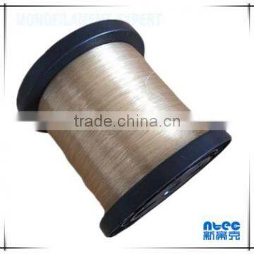 0.20mm PPS Monofilament Yarn Golden Color