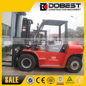 6T YTO CPCD60 Diesel Forklift Truck