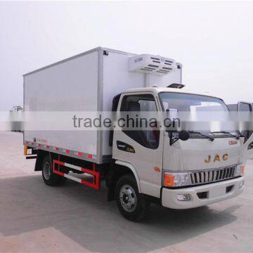 Small JAC Refrigerated Cold Room Van Truck Price photo-2