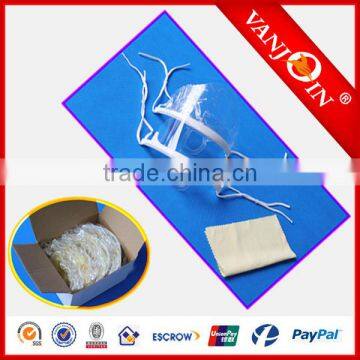 Health and Sanitay Face Mouth Plastic Mask Breathing Mouth Spit Guard Service Mask Transparent Best for Food Processing Cooking photo-4