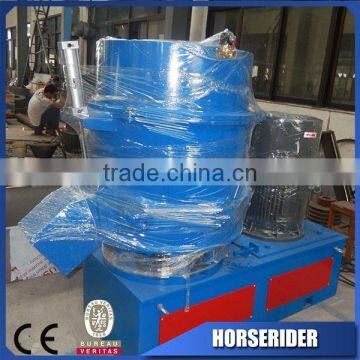 Used plastic agglomerator machine / PE PP film bags recycling machine