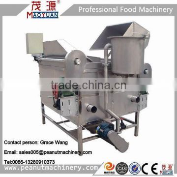 Beans frying machine(broad bean, green bean,soybean,peanuts)