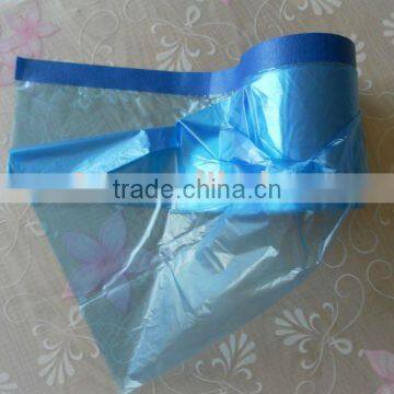 UV resistant pretaped plastic film