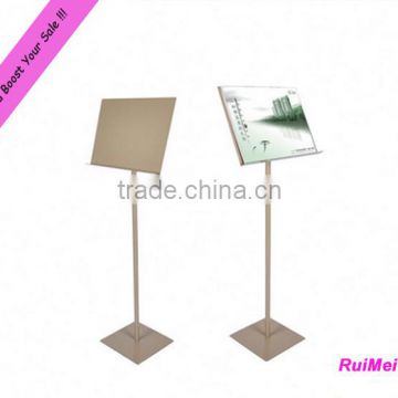 Free Standing Outdoor Poster Board A3 Poster Display Metal Stand