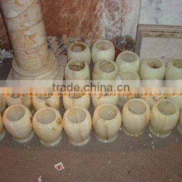 PAKISTANI CHEAP EXPORT QUALITY URNS ONYX MARBLE HANDICRAFTS photo-3