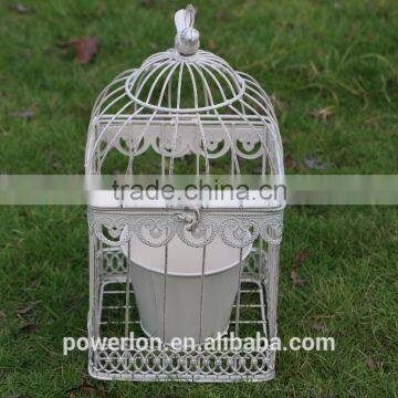 Iron Birdcage Flower Pots For Wedding Decorative