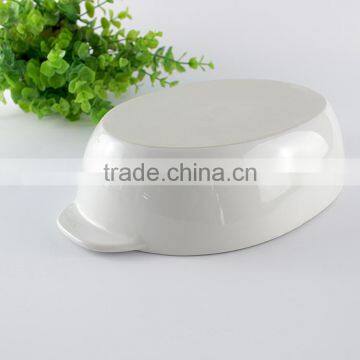 Hospitality Hotel Supply Baking Accessories Ceramic Deep Baking Tray photo-6