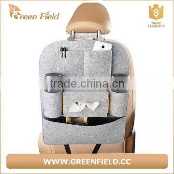Promotion Gift Car Accessories Felt Seat Back Storage Bag Multi-function Some Pockets photo-2