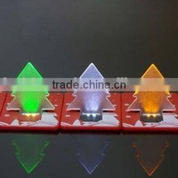 Led Light Card for Promotional Christmas Gifts Foldable Led Card Light photo-3
