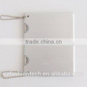 New Design Metal Ultra-thin Credit Card 32gb 64gb Usb Flash Drive photo-2