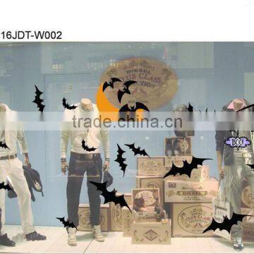 2016 Halloween Decorative Windows Showcase Jelly Gel Sticker Glass Window Decoration Sticker photo-4