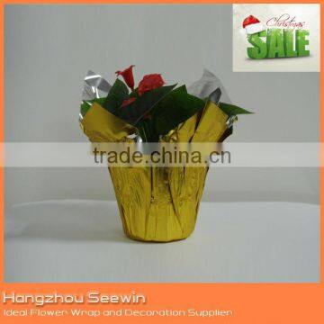 Christmas pot cover and bopp flower pot cover