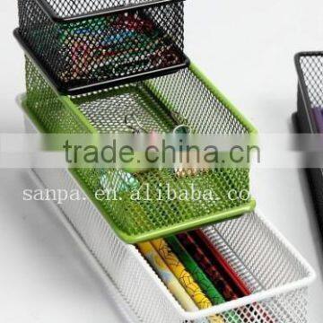 New Product 3 Tier Metal Mesh Office Desk Organizer/Stationery Holder/Desk Storage photo-2