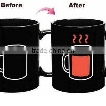 2015 Hot water color changing mug/Color Changing Mug/Magic Mug