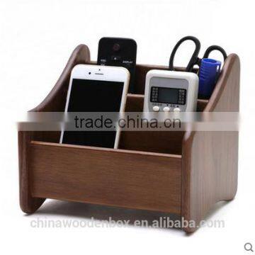 The Most Creative Popular Wood Storage Box Pen Holder photo-2