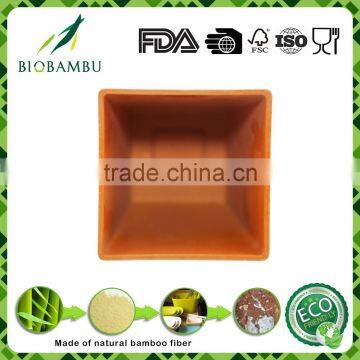 High Standard Traditional Popular Bamboo Fiber Flowerpot photo-4