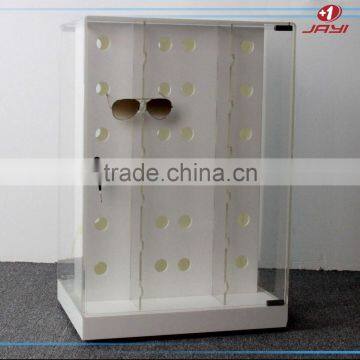 Custom Floating Lockable Perspex Acrylic Display Showcase Cabinet for Shop photo-4