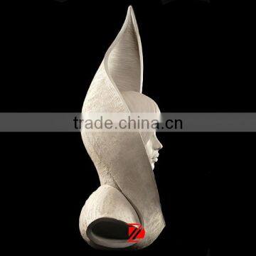 Stone Soldier Female Bust Statue photo-2