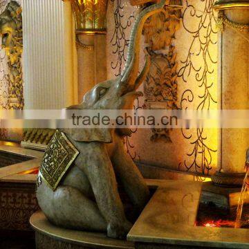 High Quality Bronze Elephant Garden Fountain for Sale photo-2