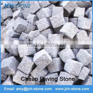 Cheap granite paving stone white brick