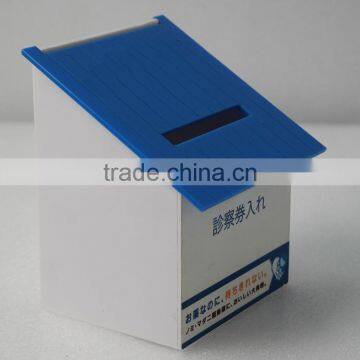 House Shape Acrylic Coin Display Box Customzied photo-3