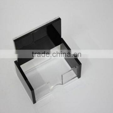Factory Custom Cheap Black Acrylic Business Card Holder photo-3
