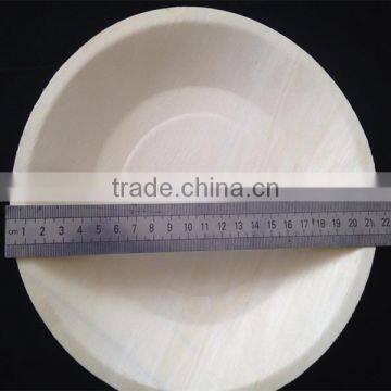 7" disposable wooden dinner plate