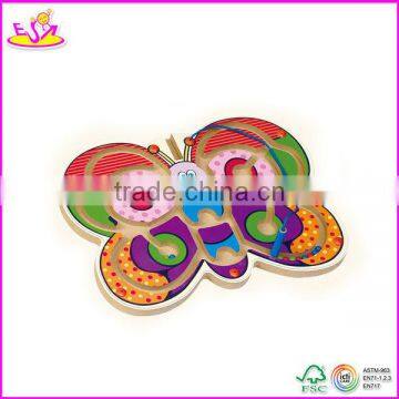 2016 Wholesale Cheap Children Toy Butterfly Wooden Puzzle Ball Maze W11H010 photo-6