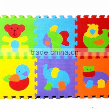 Non-toxic, Durable Baby EVA Foam Puzzle Mat - Animals, Numbers, Fruits, Vehicles, Geo Shapes photo-3