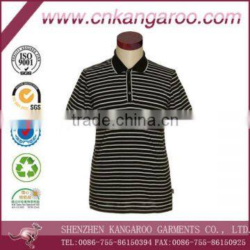 Branded stripe polo shirt/Striped shortsleeves polo shirts/branded polo shirts for men