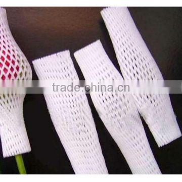 White PE Plastic Rose Flower Wrap Netting