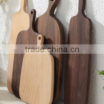 Natural wood and marble chopping cutting board