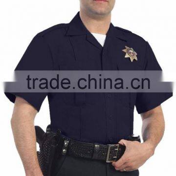 OEM Custom Logo Men's Security Guard Uniform Shirts photo-4