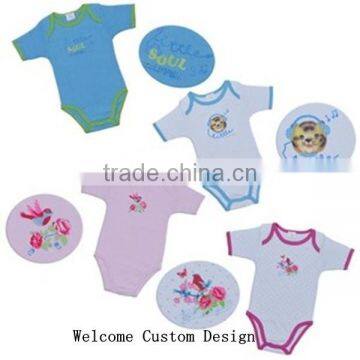 Soft Handfeel Cotton Short Sleeve Baby Clothes