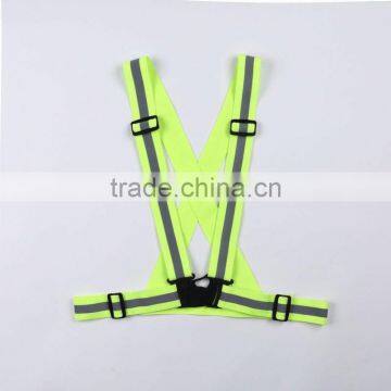 2017 New Design Yellow Elastic Vest High Visibility Women Safety Belt photo-3