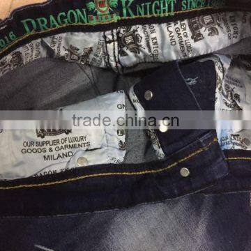 GZY Best Design Fancy For Boys And Men Fashion Jeans Stock 2017 photo-3