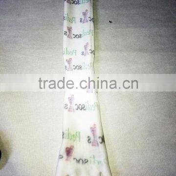 Five Toe Yoga SPA Socks With Grip Inside With Sublimation Pilates Socks photo-4