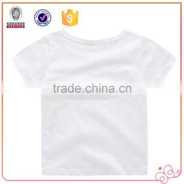 OEM Service Customized Kid T-shirt 100% Cotton Cute Kid Clothes