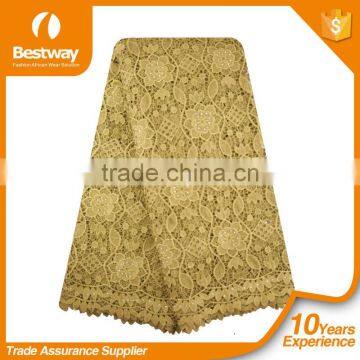 2016 African Wedding Dress Guipure Lace With Stones CP0118 photo-5